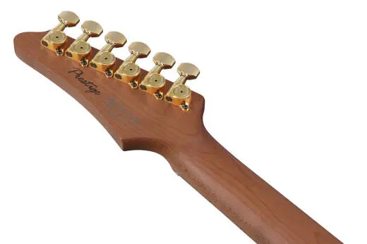 AZ Prestige 6-String Electric Guitar with Hardshell Case - Tri Fade Burst Flat