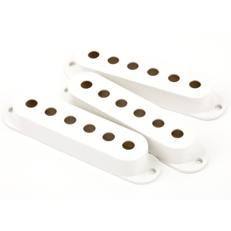 Stratocaster Pickup Covers - White (3)