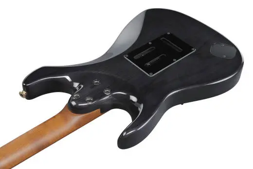 AZ Prestige 6-String Electric Guitar with Hardshell Case - Transparent Gray Burst