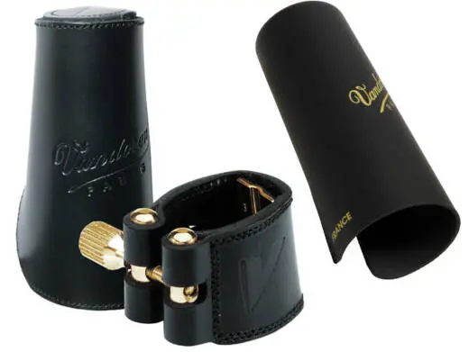 Vandoren - Leather Alto Saxophone Ligature with Leather Cap