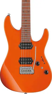 AZ Prestige 6-String Electric Guitar with Hardshell Case - Roadster Orange Metallic