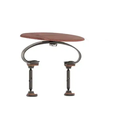 Pirastro - KorfkerSpring Violin/Viola Chin Rest - 3/4 - 4/4