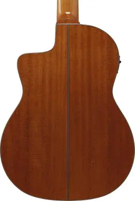 Classical 7-String Acoustic/Electric Guitar with Hardshell Case - Natural High Gloss