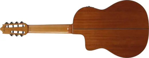 Classical 7-String Acoustic/Electric Guitar with Hardshell Case - Natural High Gloss