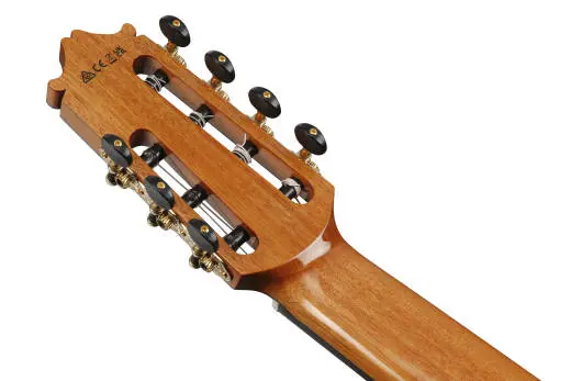 Classical 7-String Acoustic/Electric Guitar with Hardshell Case - Natural High Gloss