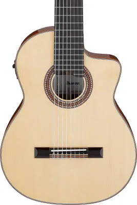Classical 8-String Acoustic/Electric Guitar with Hardshell Case - Natural High Gloss