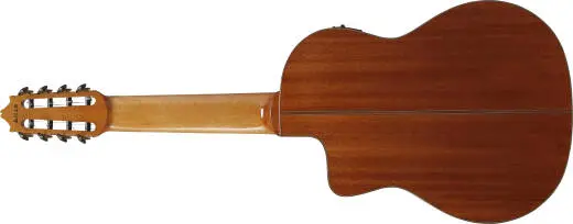 Classical 8-String Acoustic/Electric Guitar with Hardshell Case - Natural High Gloss