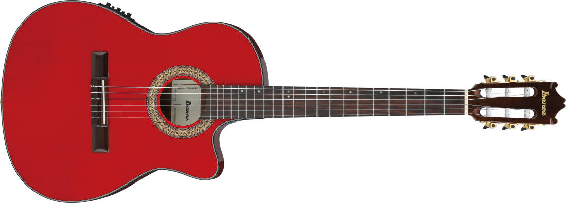 GA35TCE Classical Acoustic/Electric Guitar - Sapphire Red