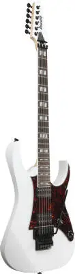 RG Prestige 6-String Electric Guitar with Hardshell Case - White Flat