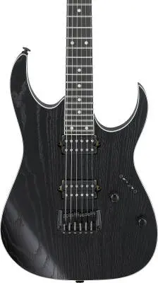 RG Prestige 6-String Electric Guitar with Hardshell Case - Weathered Black