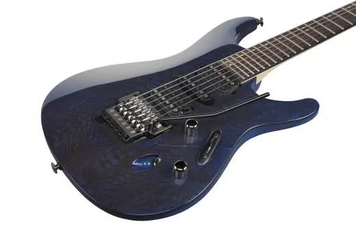 S Prestige 6-String Electric Guitar with Hardshell Case - Dark Ultramarine Blue