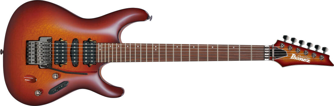 S Prestige 6-String Electric Guitar with Hardshell Case - Sunset Burst