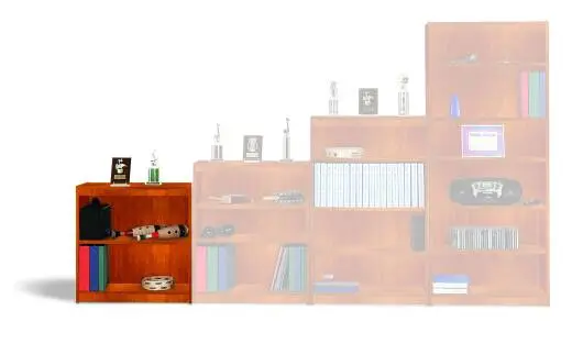 Wenger - 30 Music Storage Bookcase - Cherry