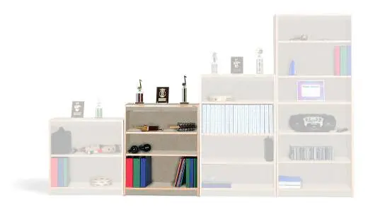 Wenger - 36 Music Storage Bookcase - Evening Tigris