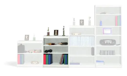 Wenger - 36 Music Storage Bookcase - Pebble