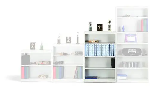 Wenger - 48 Music Storage Bookcase - Oyster