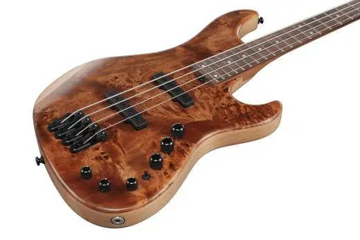 MDM 4-String Electric Bass with Bag - Natural Mocha Low Gloss