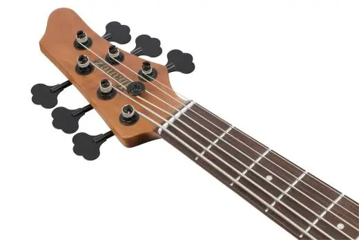 MDM 6-String Electric Bass with Bag - Natural Mocha Low Gloss