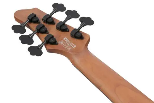 MDM 6-String Electric Bass with Bag - Natural Mocha Low Gloss