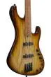 MDM 4-String Electric Bass with Bag - Natural Stained Amber Burst