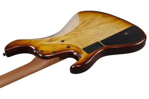 MDM 4-String Electric Bass with Bag - Natural Stained Amber Burst