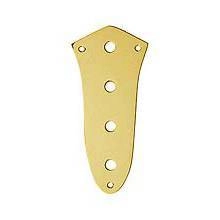 Fender - Jazz Bass Control Plate - 4-Hole - Gold