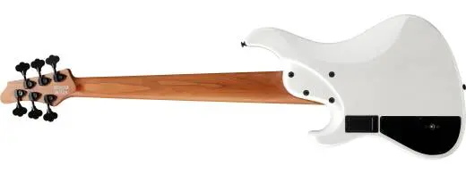 MDM 6-String Electric Bass with Bag - Pearl White