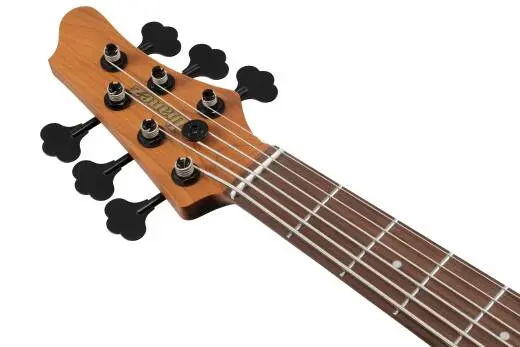 MDM 6-String Electric Bass with Bag - Pearl White