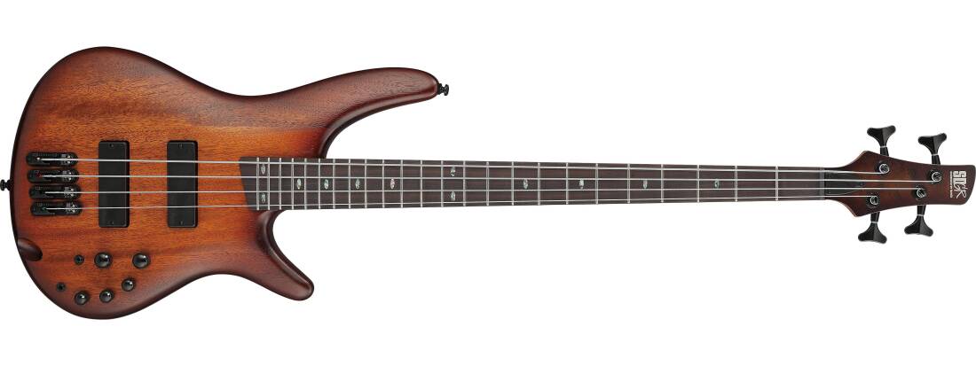 SR Standard 4-String Electric Bass - Mahogany Brown Burst Low Gloss