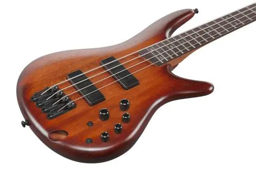 SR Standard 4-String Electric Bass - Mahogany Brown Burst Low Gloss