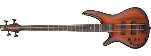 Ibanez - SR Standard 4-String Electric Bass Left Handed - Mahogany Brown Burst Low Gloss