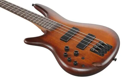 SR Standard 4-String Electric Bass Left Handed - Mahogany Brown Burst Low Gloss