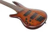 SR Standard 5-String Electric Bass Left Handed - Mahogany Brown Burst Low Gloss