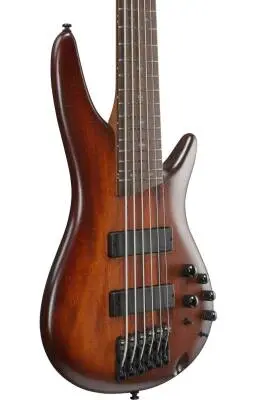 SR Standard 6-String Electric Bass - Mahogany Brown Burst Low Gloss