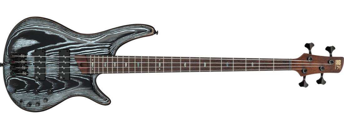SR Premium 4-String Electric Bass with Bag - Aqua Wave Low Gloss