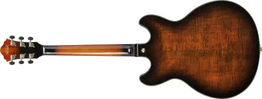 ASH Artstar Hollowbody Electric Guitar with Hardshell Case - Tobacco Brown