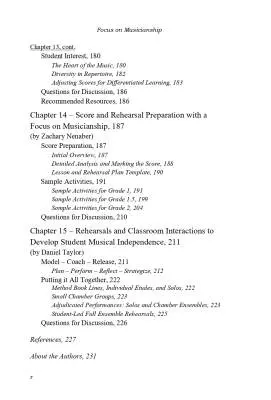 Elementary and Middle School Band with a Focus on Musicianship - Conway - Text