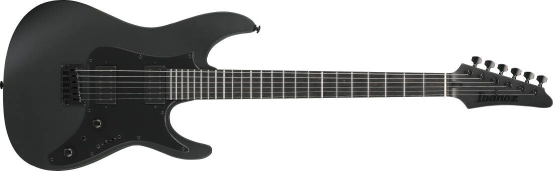 AZ Iron Label 6-String Electric Guitar - Black Flat