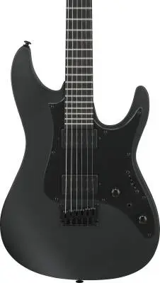 AZ Iron Label 6-String Electric Guitar - Black Flat