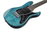 AZ Premium 7-String Electric Guitar with Gigbag - Cosmic Blue
