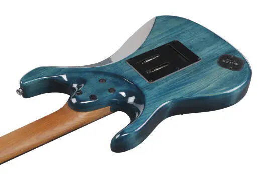 AZ Premium 7-String Electric Guitar with Gigbag - Cosmic Blue