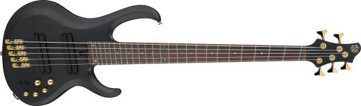Ibanez - BTB Bass Workshop 5-String Multi-Scale Electric Bass - Black Flat