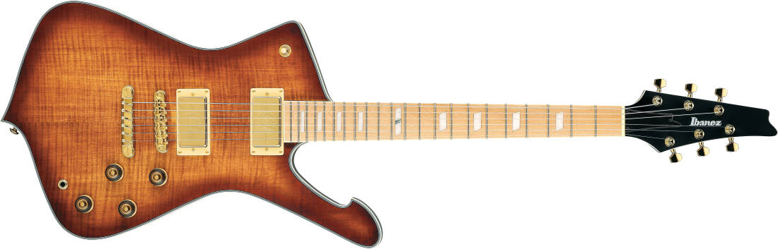 Iceman 6-String Electric Guitar with Gigbag - Caramel Burst