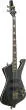 ICB 4-String Electric Bass with Gigbag - Black Flat