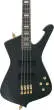 ICB 4-String Electric Bass with Gigbag - Black Flat