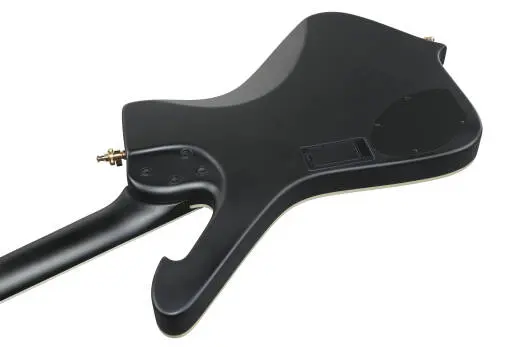 ICB 4-String Electric Bass with Gigbag - Black Flat