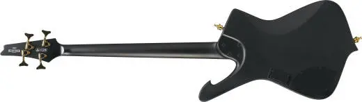 ICB 4-String Electric Bass with Gigbag - Black Flat