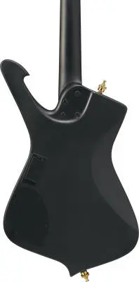 ICB 4-String Electric Bass with Gigbag - Black Flat