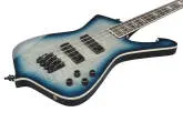 ICB 4-String Electric Bass with Gigbag - Cosmic Blue Starburst