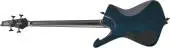 ICB 4-String Electric Bass with Gigbag - Cosmic Blue Starburst